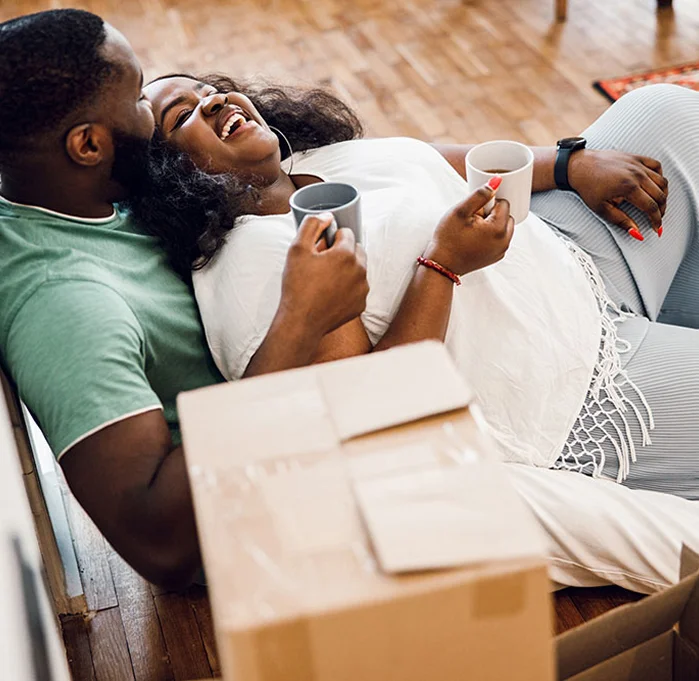 couples-counseling1 Happy couple with moving boxes